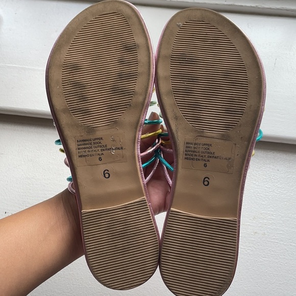 Seychelles leather metallic sandals - Picture 3 of 3